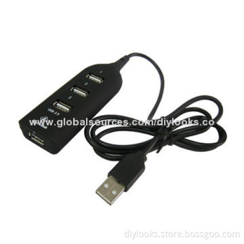 4 Port 2.0 HUB, Cable Length: 30cm